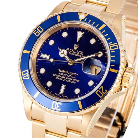 rolex submariner yellow gold|18k gold rolex watch prices.